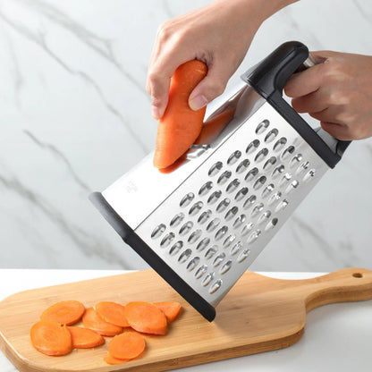 Four-side Box Grater Vegetable Slicer Cutter