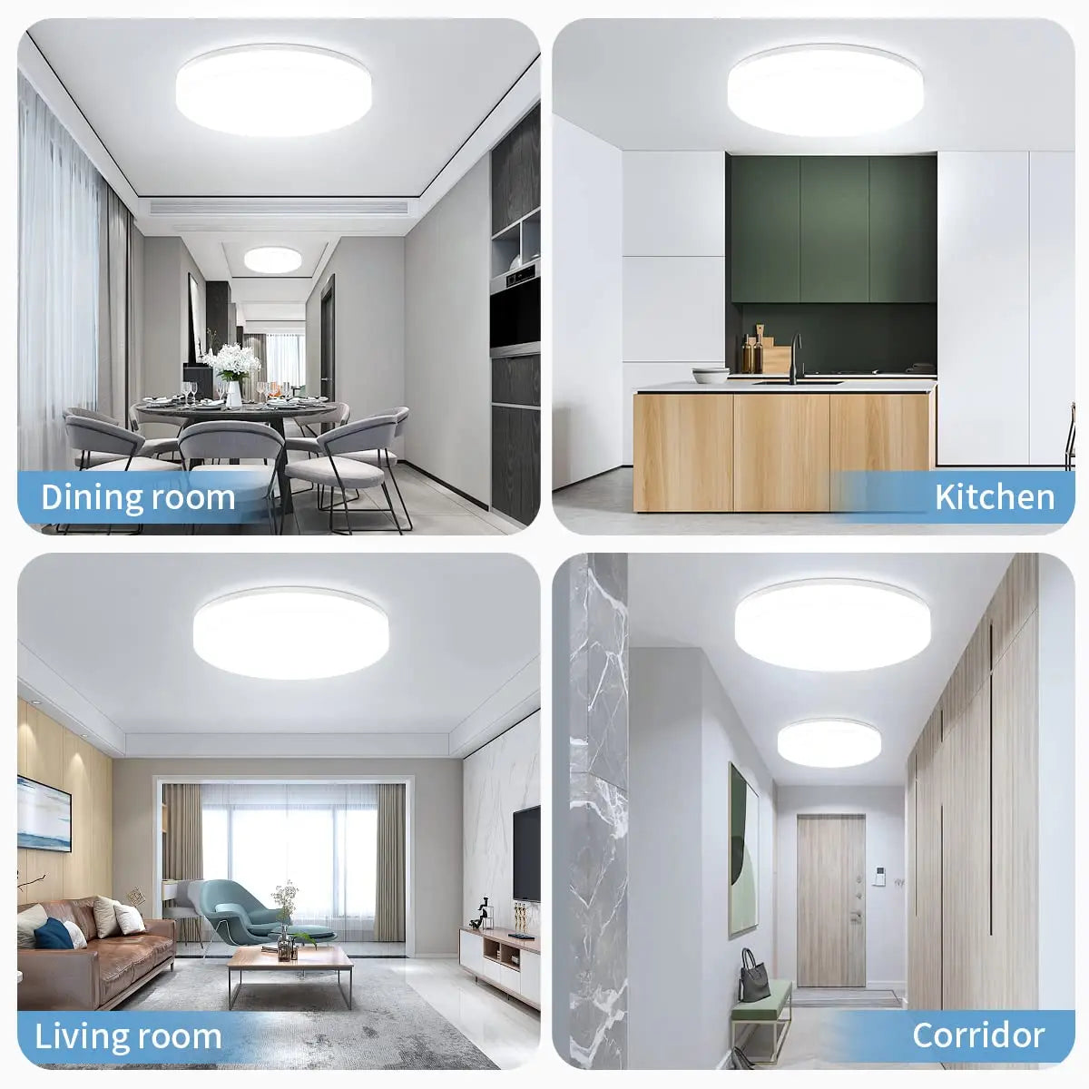 Ultra-thin Round LED Ceiling Light
