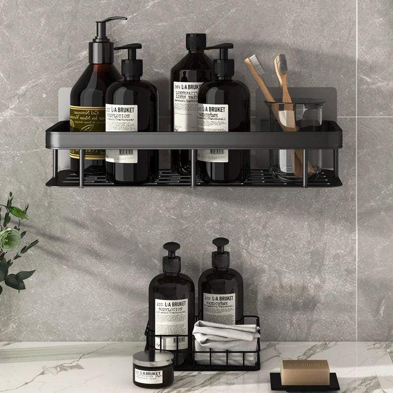 Aluminum Alloy Shampoo Storage Rack